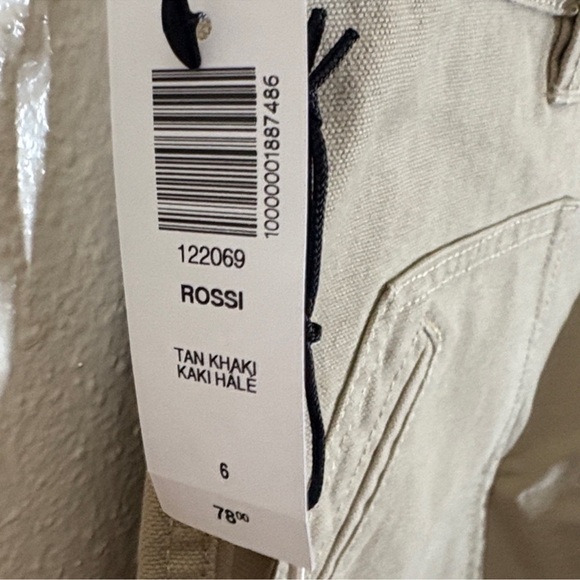 TNA Olive Khaki Mini Skirt with Front Patch Pockets - Picture 3 of 4